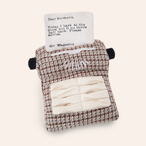 Typewriter Enrichment Snuffle Toy