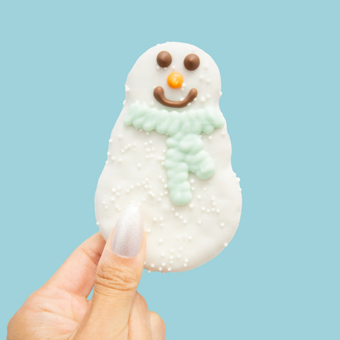 Winter Snowmen | Gourmet Dog Cookie