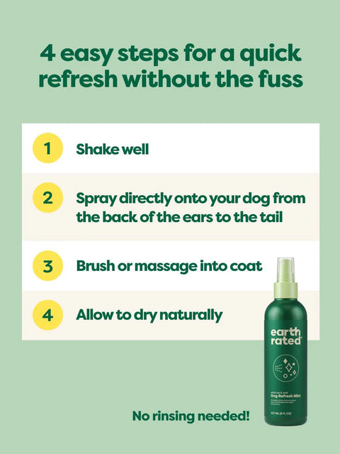 Dog Refresh Mist | Natural Dog Deodorizing Spray