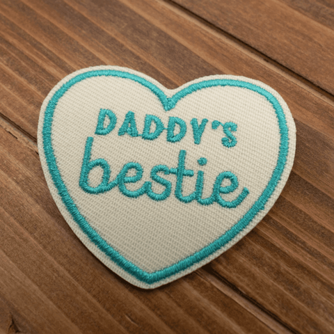 Daddy’s Bestie  | Iron-On Patch For Dogs and Cats