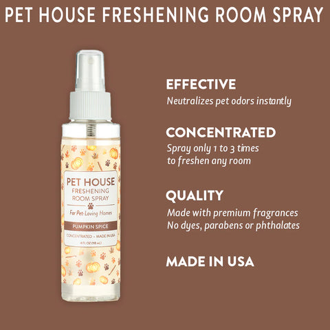 Pumpkin Spice Room Spray | Pet Safe Room Spray