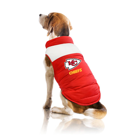 KC Chiefs Parka Puffer Vest