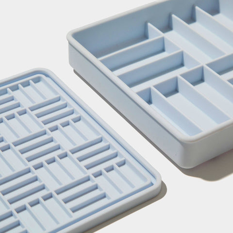 Parquet 3-in-1 Slow Feeder Bowl - Sky