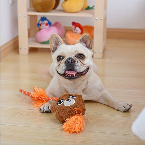 Fluffy Tuggerz Teddy Bear Dog Rope Toy