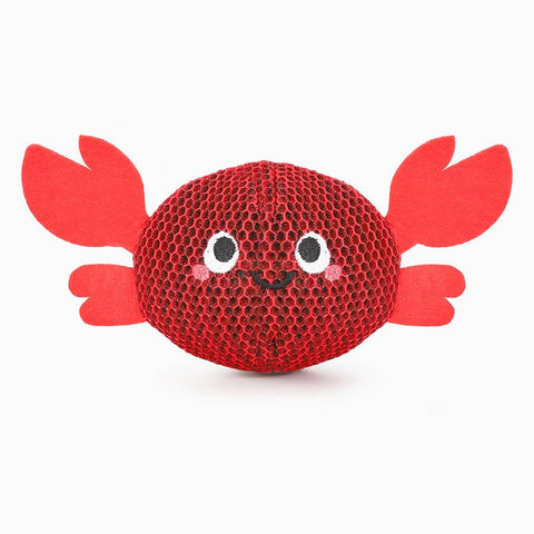 Crab Floating 2-in-1 Dog Ball Toy