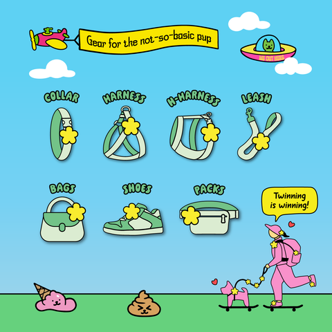 Reactive Jiby Dog Charm