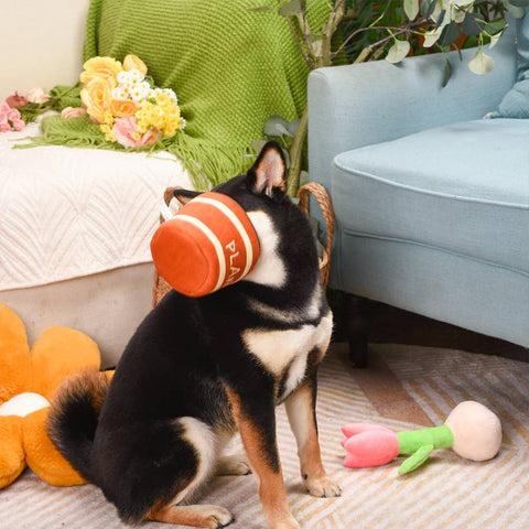 Spring Tulip Interactive Dog Toy