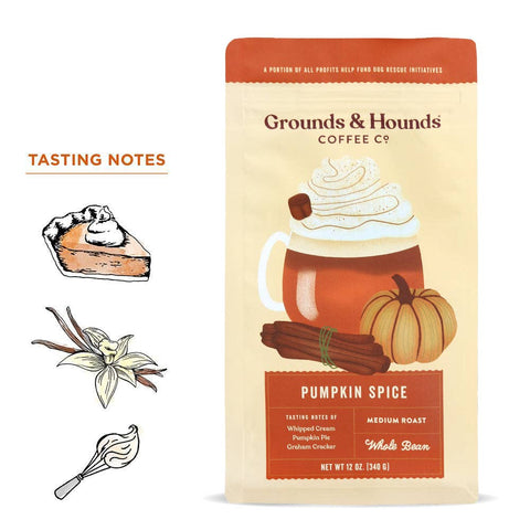 Pumpkin Spice Seasonal Coffee: Whole Bean