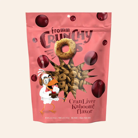 Fromm Crunchy O's CranLiver Kaboom Flavor