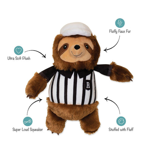 Rufferee Plush Sloth Dog Toy