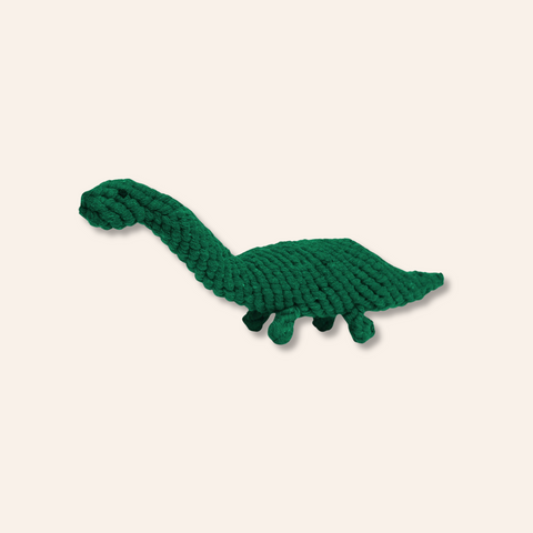 Brontosaurus Rope Toy 13" (Large)