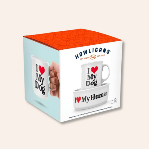 Howligans - Mug + Dog Bowl Twinning Set