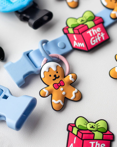 Carl the Gingerbro Jiby Dog Charm