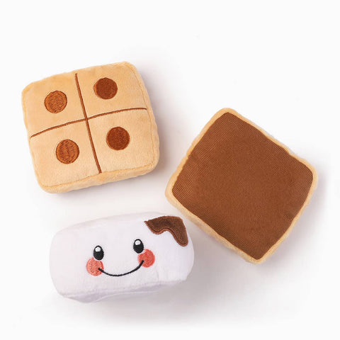S’mores 3-in-1 Dog Toy