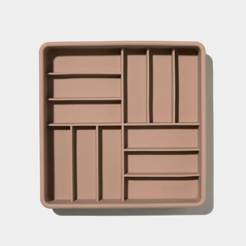 Parquet 3-in-1 Slow Feeder Bowl - Fig