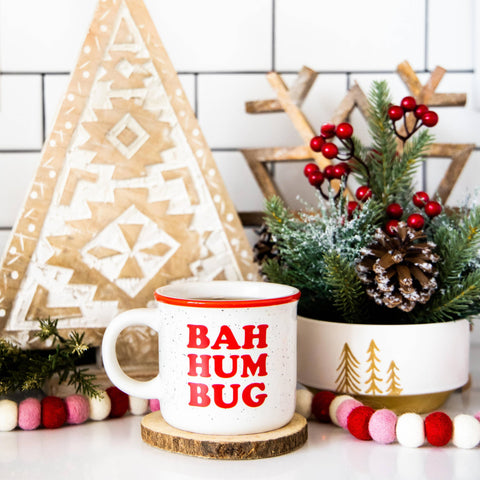 "Bah Humbug" Holiday Ceramic Mug