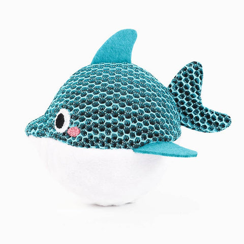 Dolphin Floating 2-in-1 Dog Ball Toy