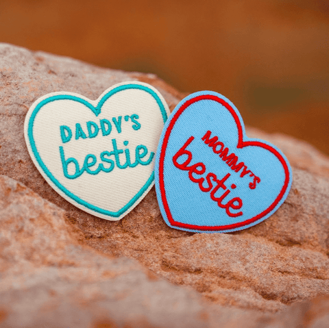 Daddy’s Bestie  | Iron-On Patch For Dogs and Cats