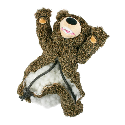 Grizzly Bear Plush Dog Toy