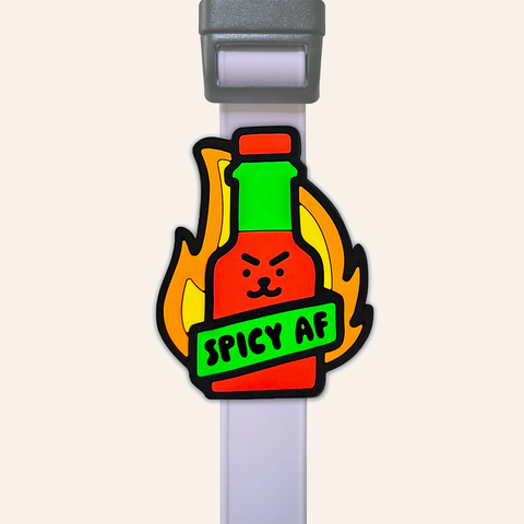 Spicy AF Jiby Dog Charm