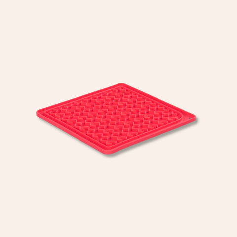 Silicone Therapeutic Dog Lick Mat, 8" x 8"