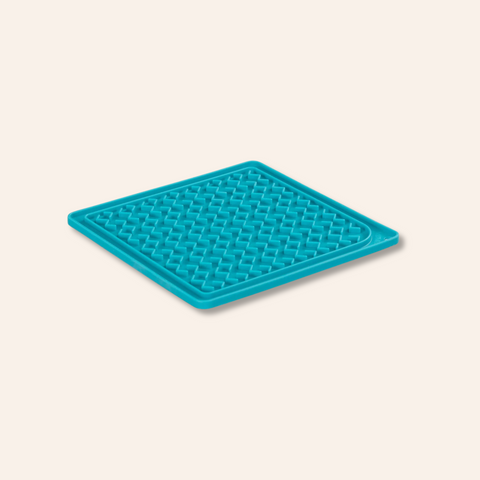 Silicone Therapeutic Dog Lick Mat, 8" x 8"