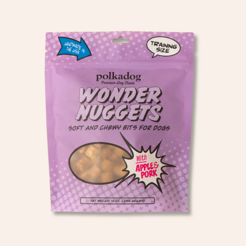 Polkadog Wonder Nuggets Apple & Pork Dog Treats