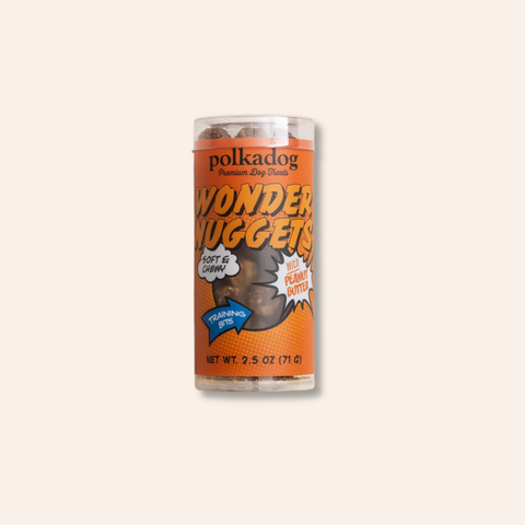 Polkadog Wonder Nuggets Peanut Butter Mini Tube (Bits)