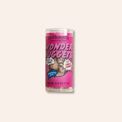 Polkadog Wonder Nuggets Turkey & Cranberry Mini Tube (Bits)