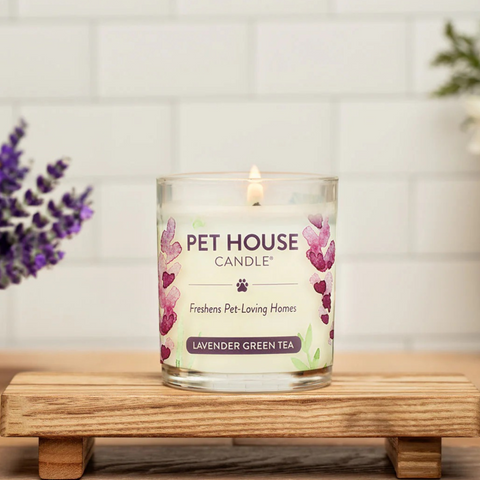 Lavender Green Tea Candle