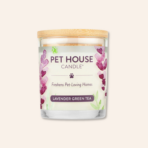 Lavender Green Tea Candle