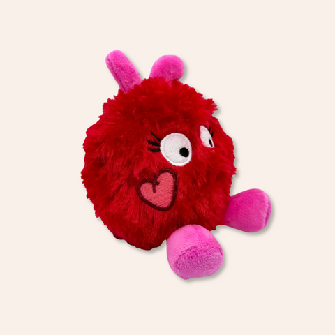 Fur Bug Power Plush Dog Toy