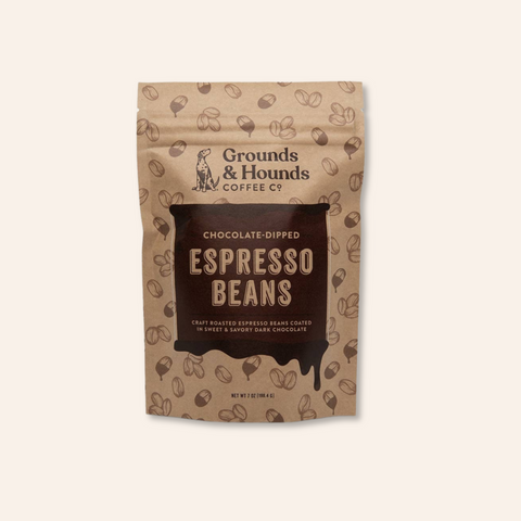 Dark Chocolate Dipped Espresso Beans | For Humans