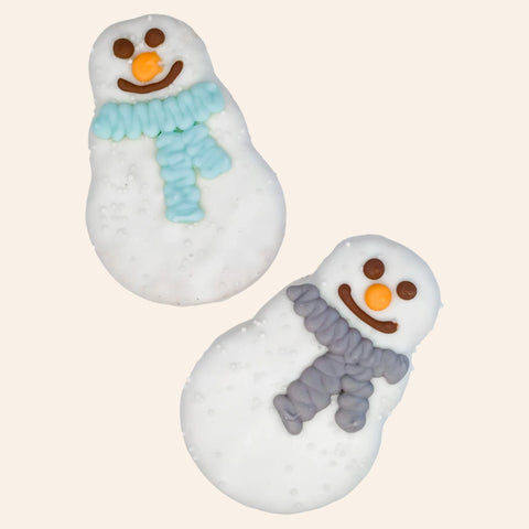 Winter Snowmen | Gourmet Dog Cookie