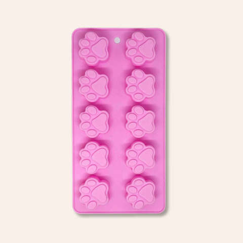 Dogtastic Jelly Shots Silicone Mold - Paw Shape: Jelly Shots Silicone Mold - Paw Shape