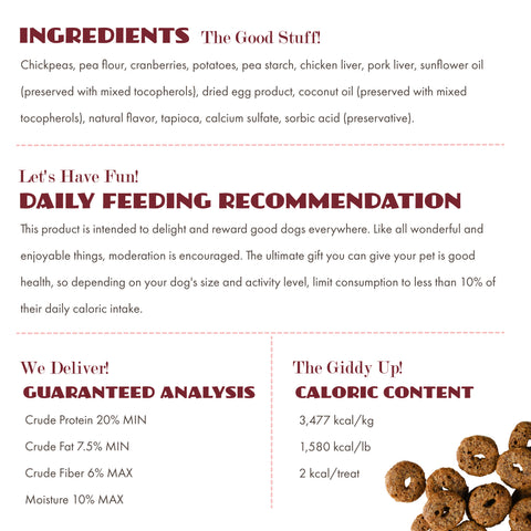 Fromm Crunchy O's CranLiver Kaboom Flavor