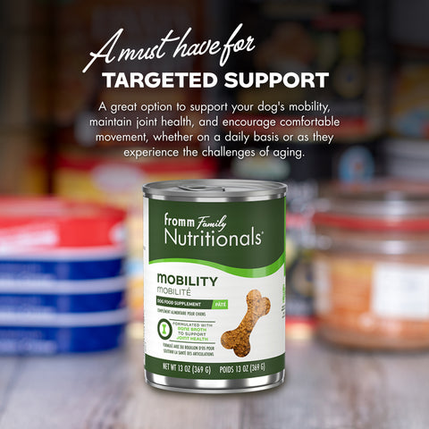 Fromm Nutritionals Mobility Dog Food Supplement Pate
