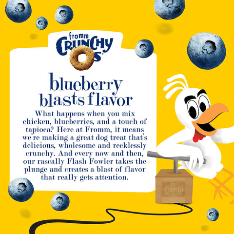 Fromm Crunchy O's Blueberry Blasts Flavor