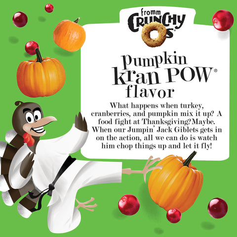 Fromm Crunchy O's Pumpkin Kran Pow Flavor