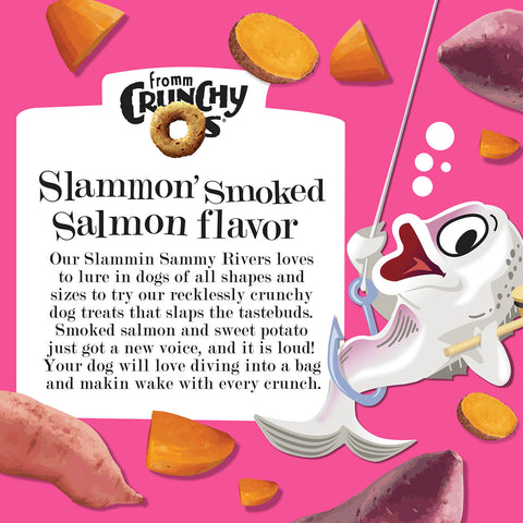 Fromm Crunchy O's Slammon Smoked Salmon Flavor