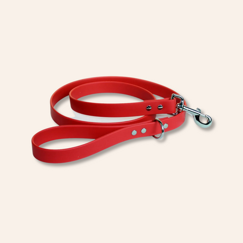 Red Waterproof Dog Leash