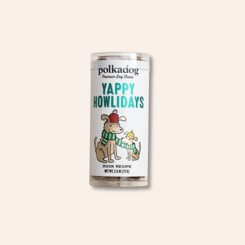 Yappy Howlidays - Stocking Stuffer Treat Tube